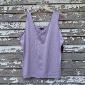 🌟 A'NUE classic tank top lavender size L1 XL NWT